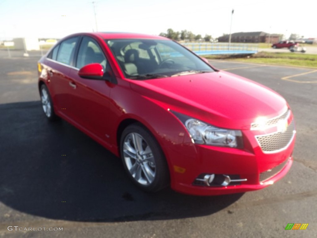 2013 Cruze LTZ/RS - Victory Red / Jet Black photo #3