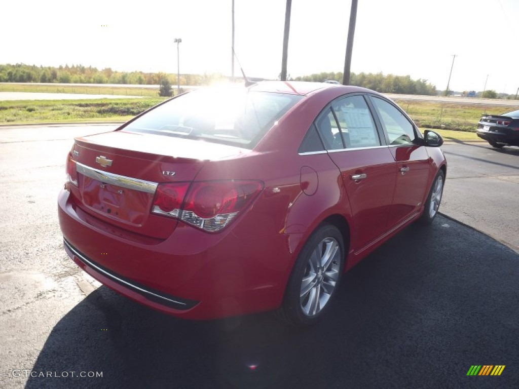 2013 Cruze LTZ/RS - Victory Red / Jet Black photo #5