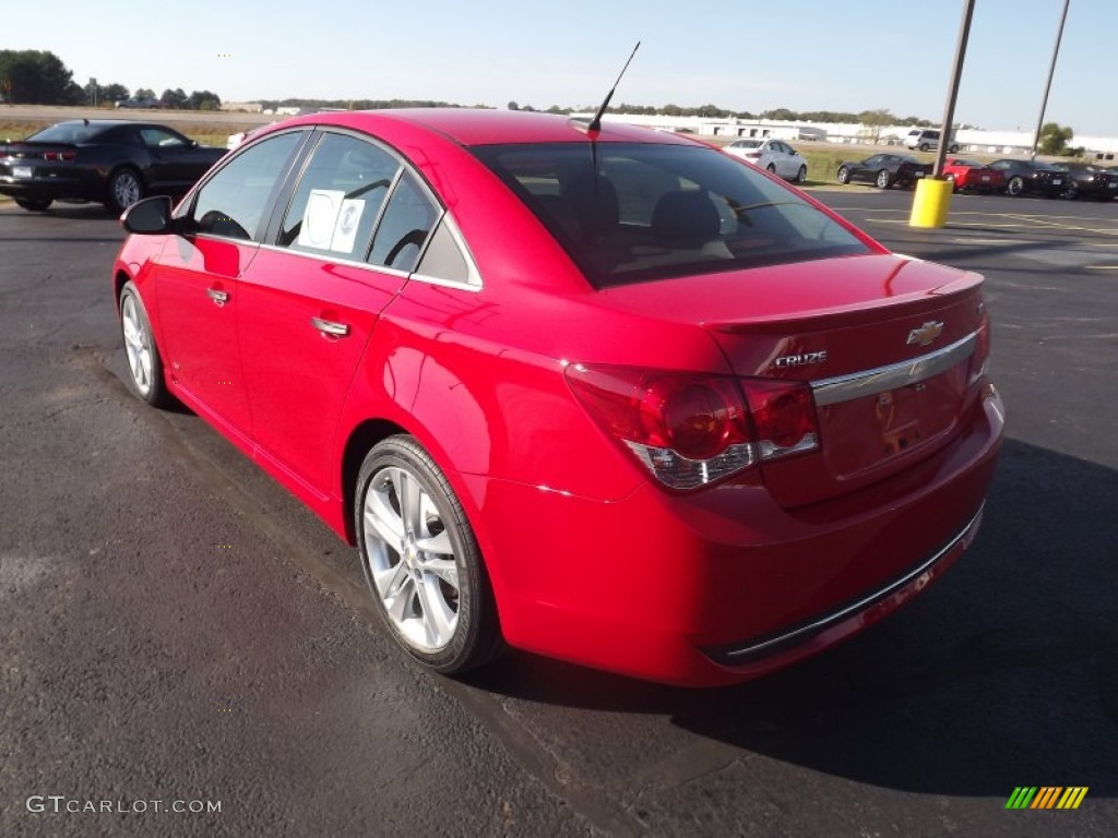 2013 Cruze LTZ/RS - Victory Red / Jet Black photo #7