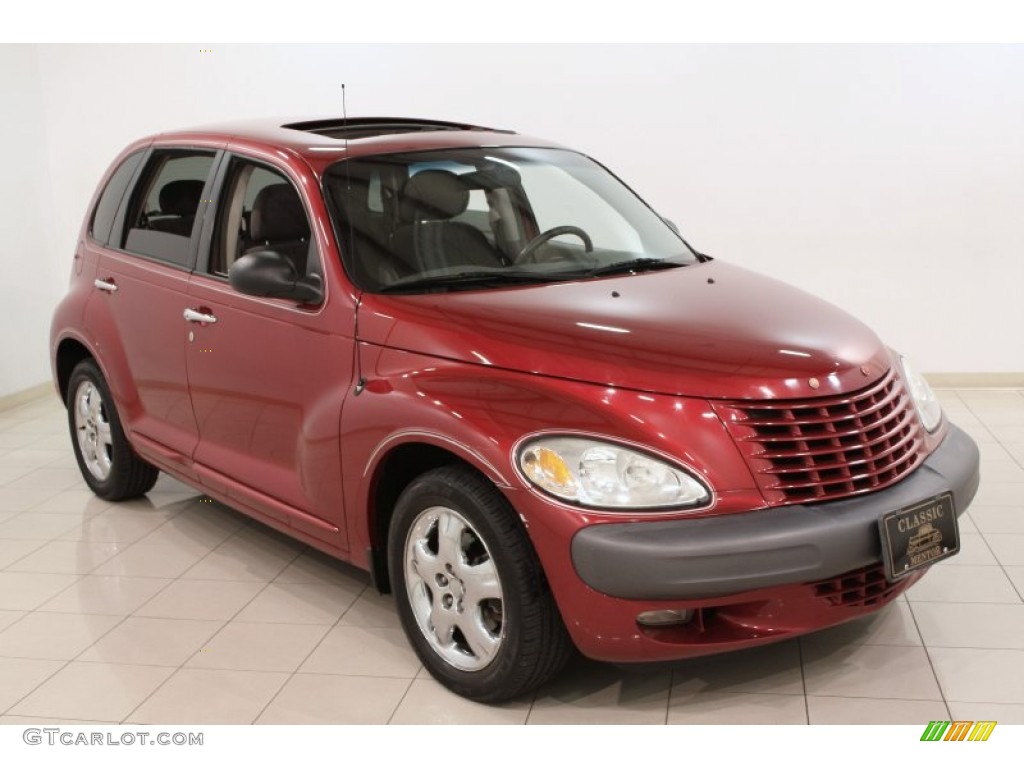 2001 PT Cruiser  - Inferno Red Pearl / Gray photo #1