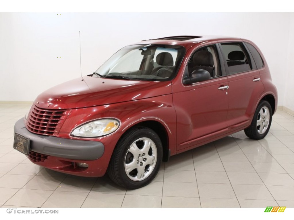 2001 PT Cruiser  - Inferno Red Pearl / Gray photo #3