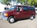 Dark Toreador Red Metallic - E Series Van E350 Super Duty XLT Passenger Photo No. 3
