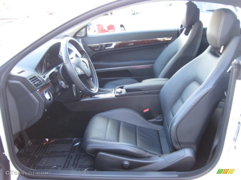 2011 E 350 Coupe - Arctic White / Black photo #21