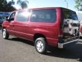 Dark Toreador Red Metallic 2005 Ford E Series Van E350 Super Duty XLT Passenger Exterior