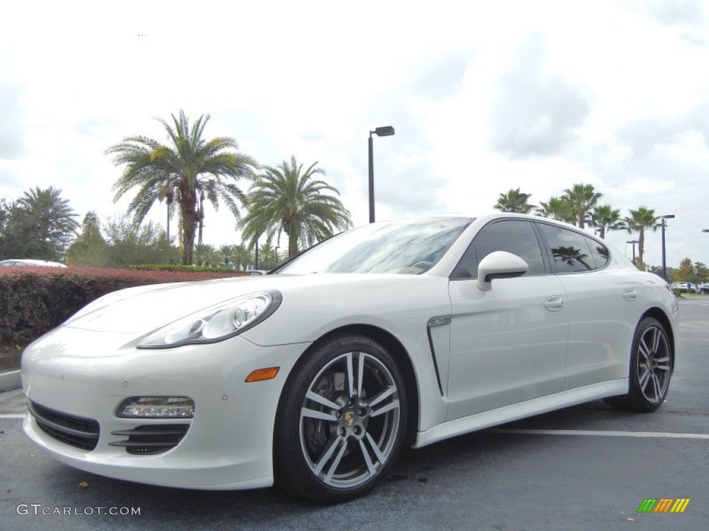 Carrara White 2011 Porsche Panamera V6 Exterior Photo #72212390