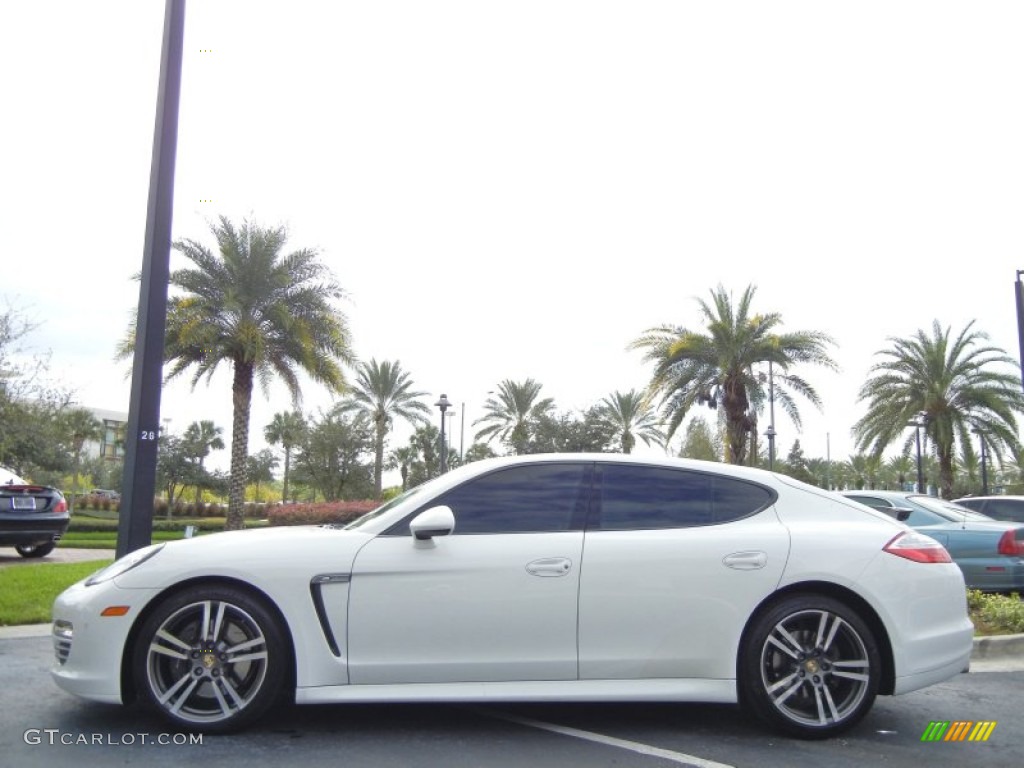 Carrara White 2011 Porsche Panamera V6 Exterior Photo #72212414