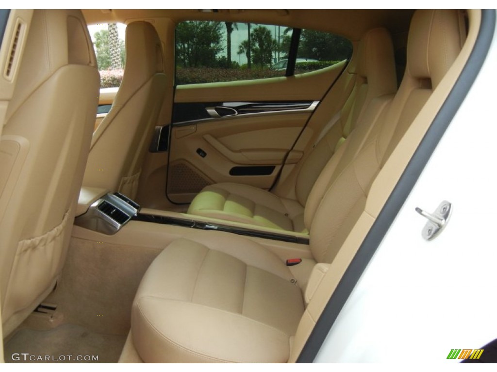 Luxor Beige Interior 2011 Porsche Panamera V6 Photo #72212656