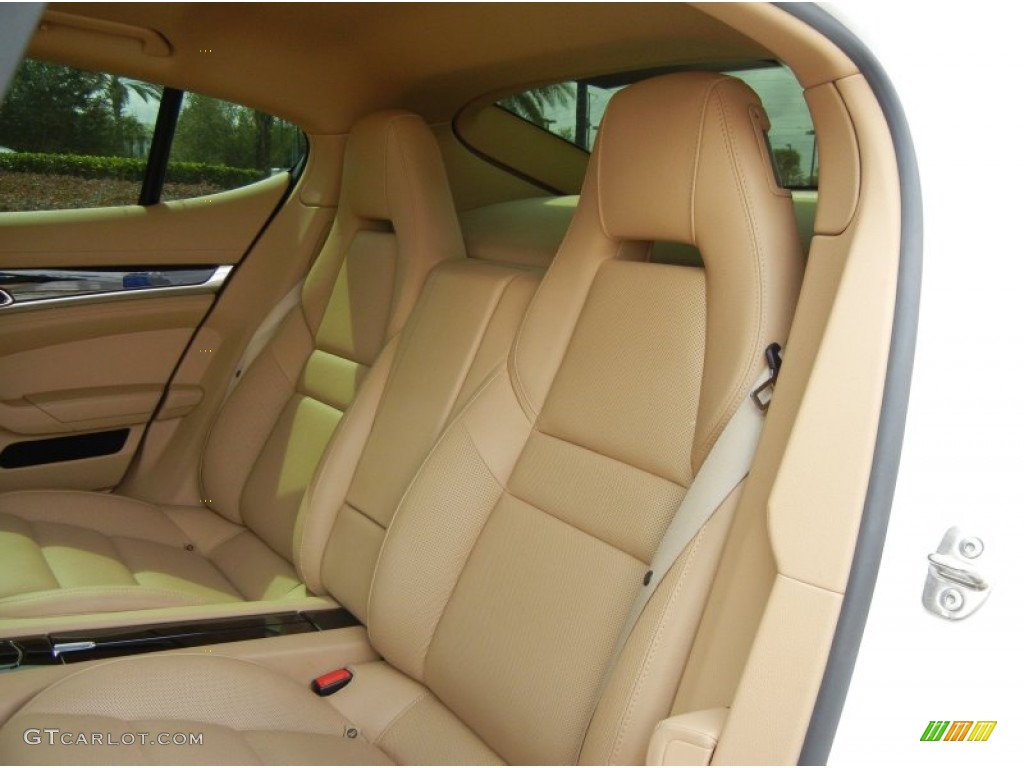 Luxor Beige Interior 2011 Porsche Panamera V6 Photo #72212678