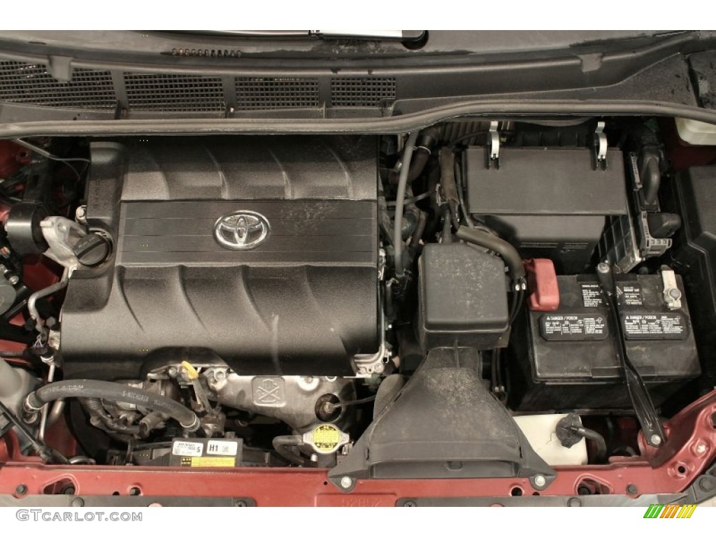 2011 Sienna XLE - Salsa Red Pearl / Bisque photo #23