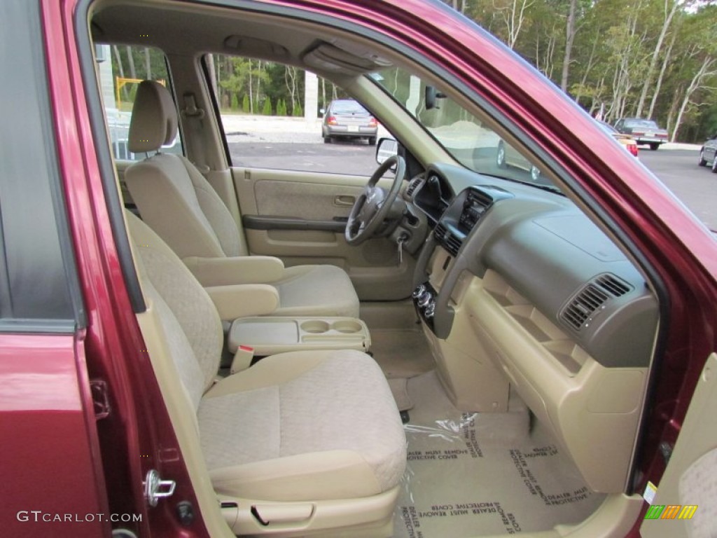 2006 CR-V LX 4WD - Redondo Red Pearl / Ivory photo #9