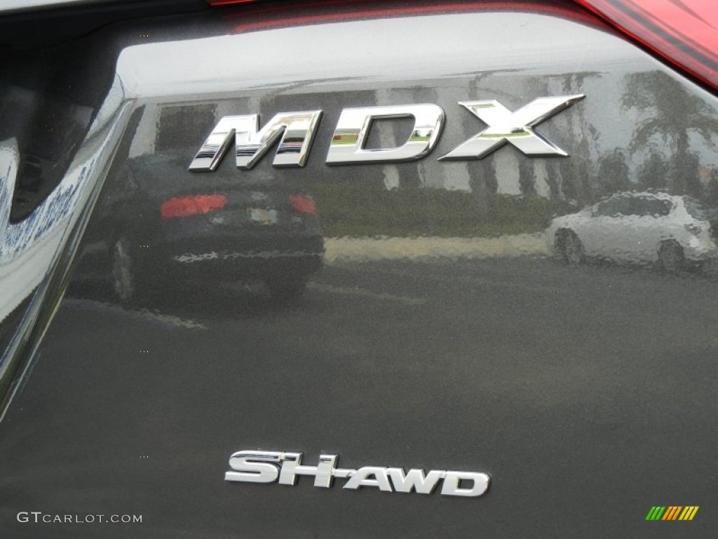 2010 MDX Technology - Grigio Metallic / Taupe Gray photo #9
