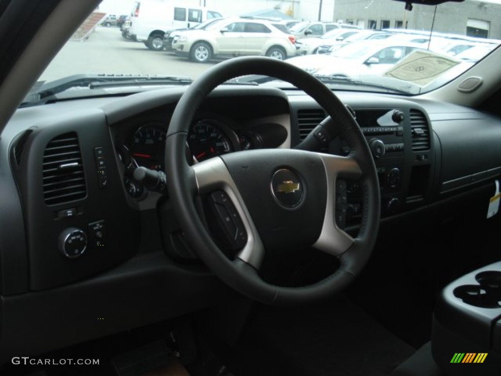 2013 Silverado 1500 LT Crew Cab 4x4 - Graystone Metallic / Ebony photo #10