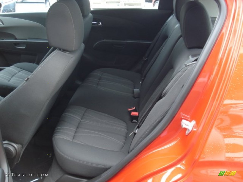 2013 Chevrolet Sonic LT Hatch Rear Seat Photo #72213701