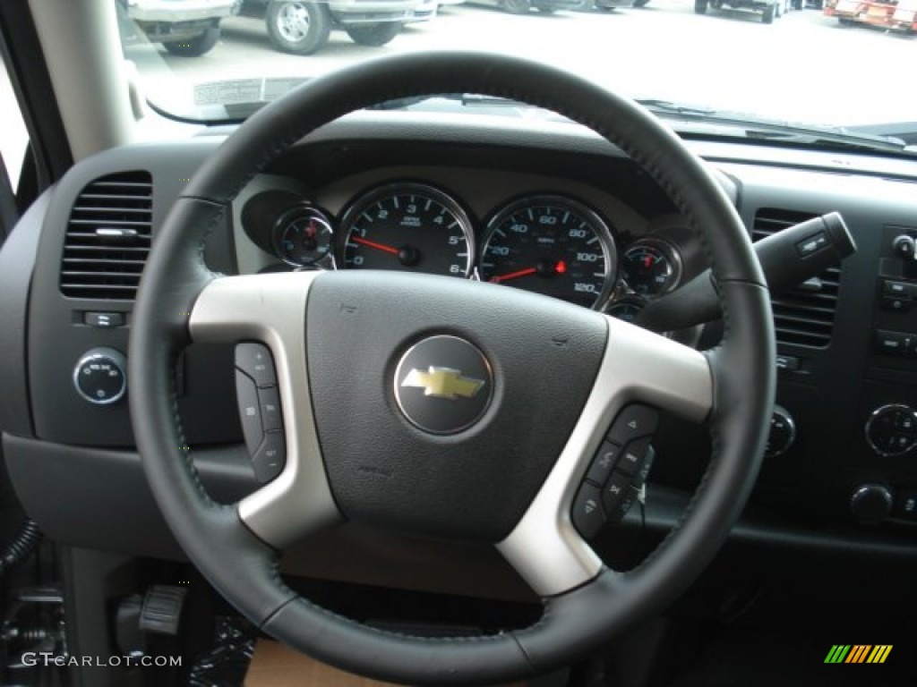 2013 Silverado 1500 LT Crew Cab 4x4 - Graystone Metallic / Ebony photo #18