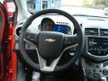 Dark Pewter/Dark Titanium 2013 Chevrolet Sonic LT Hatch Steering Wheel