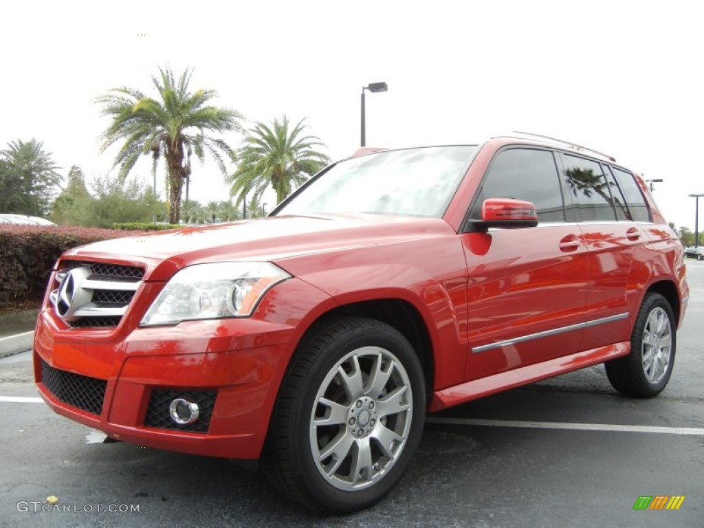 Mars Red 2010 Mercedes-Benz GLK 350 4Matic Exterior Photo #72213854