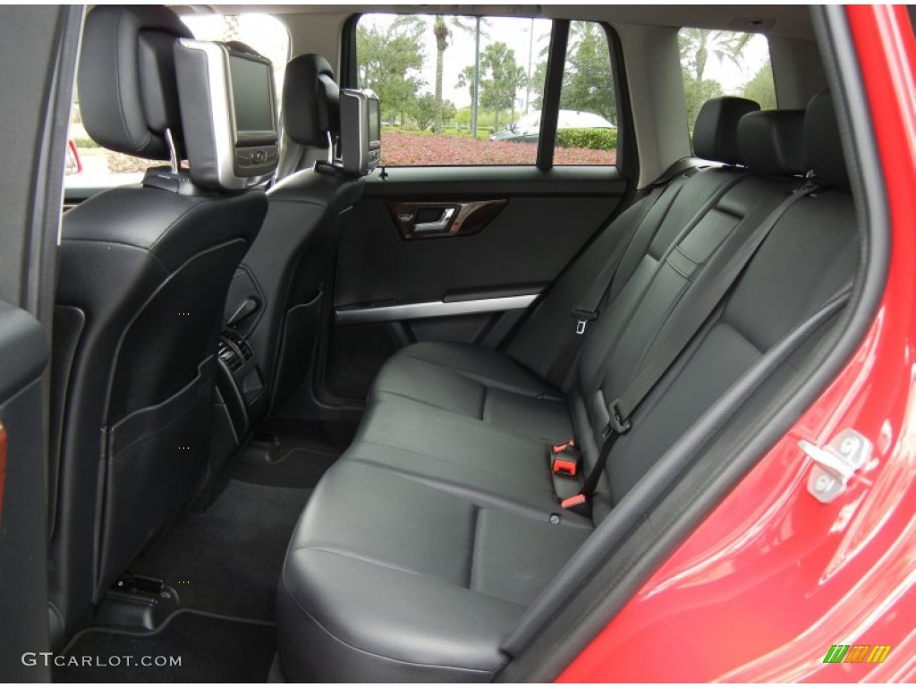 Black Interior 2010 Mercedes-Benz GLK 350 4Matic Photo #72214187