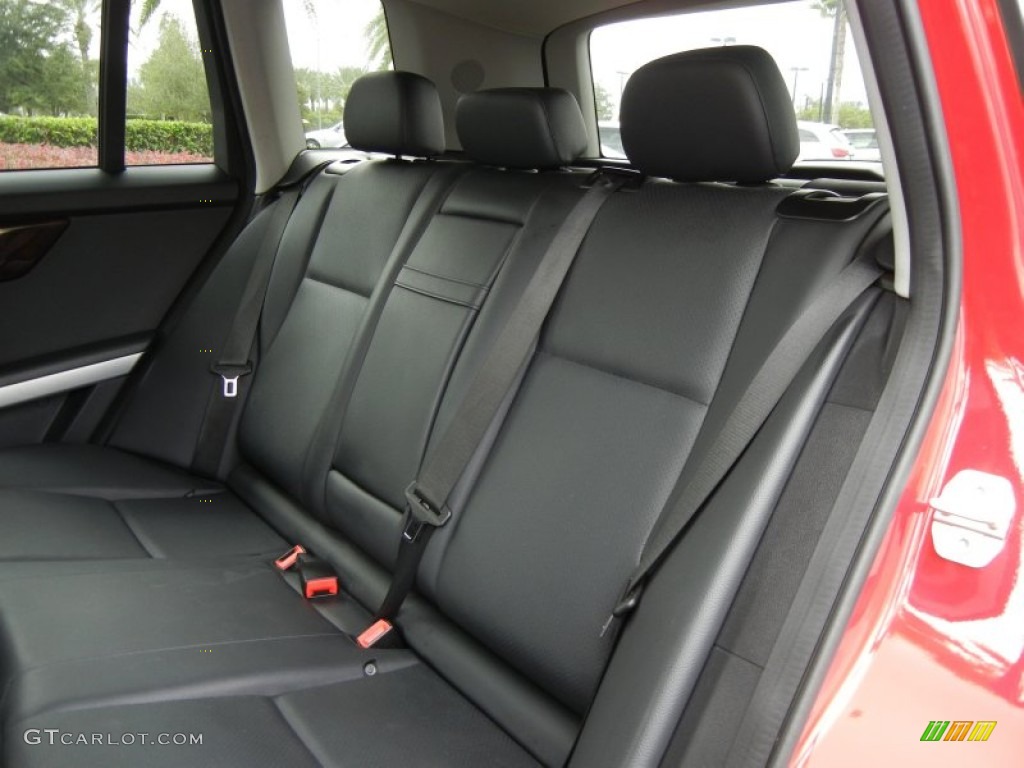 Black Interior 2010 Mercedes-Benz GLK 350 4Matic Photo #72214217