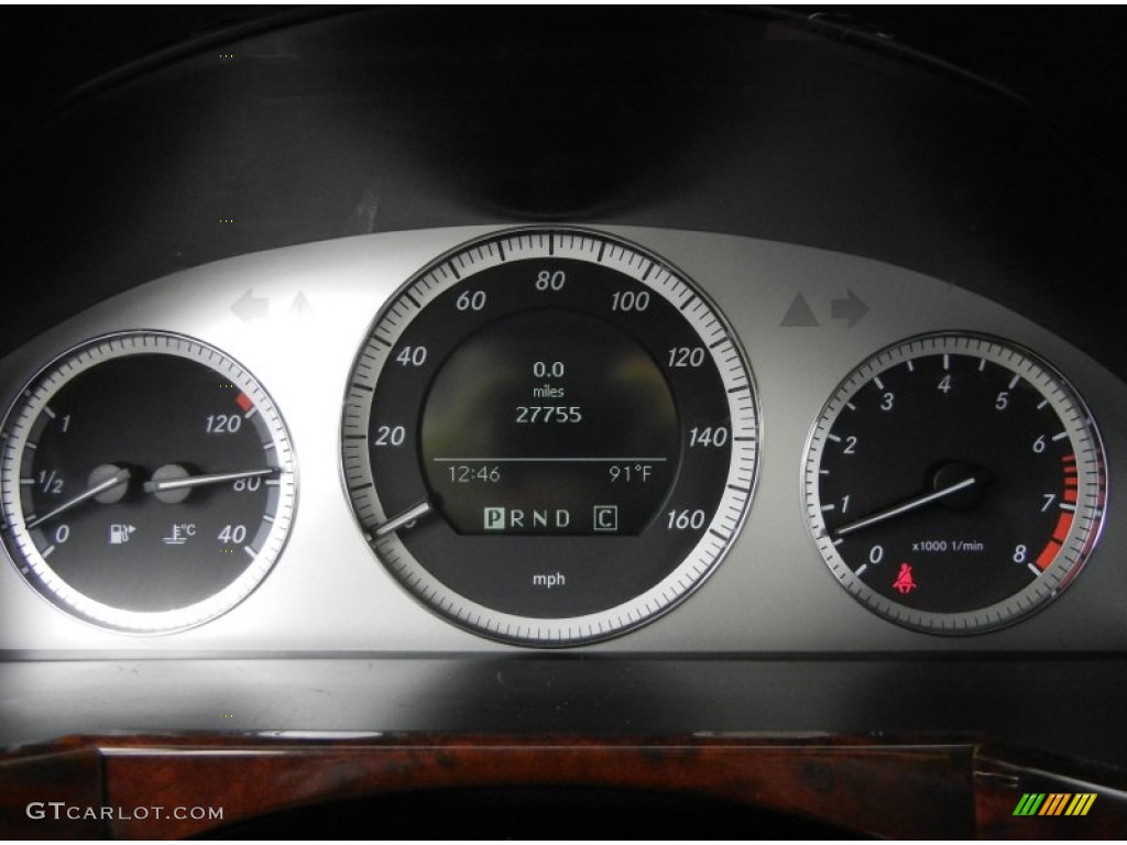 2010 Mercedes-Benz GLK 350 4Matic Gauges Photo #72214388