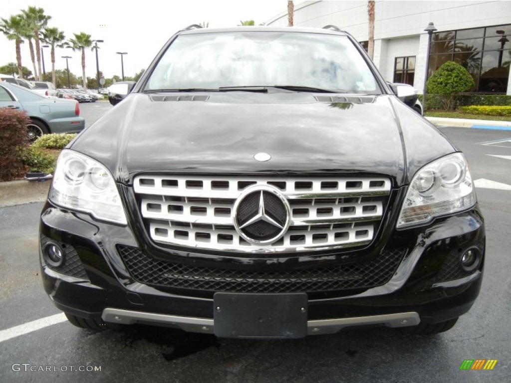 Black 2010 Mercedes-Benz ML 350 4Matic Exterior Photo #72214607