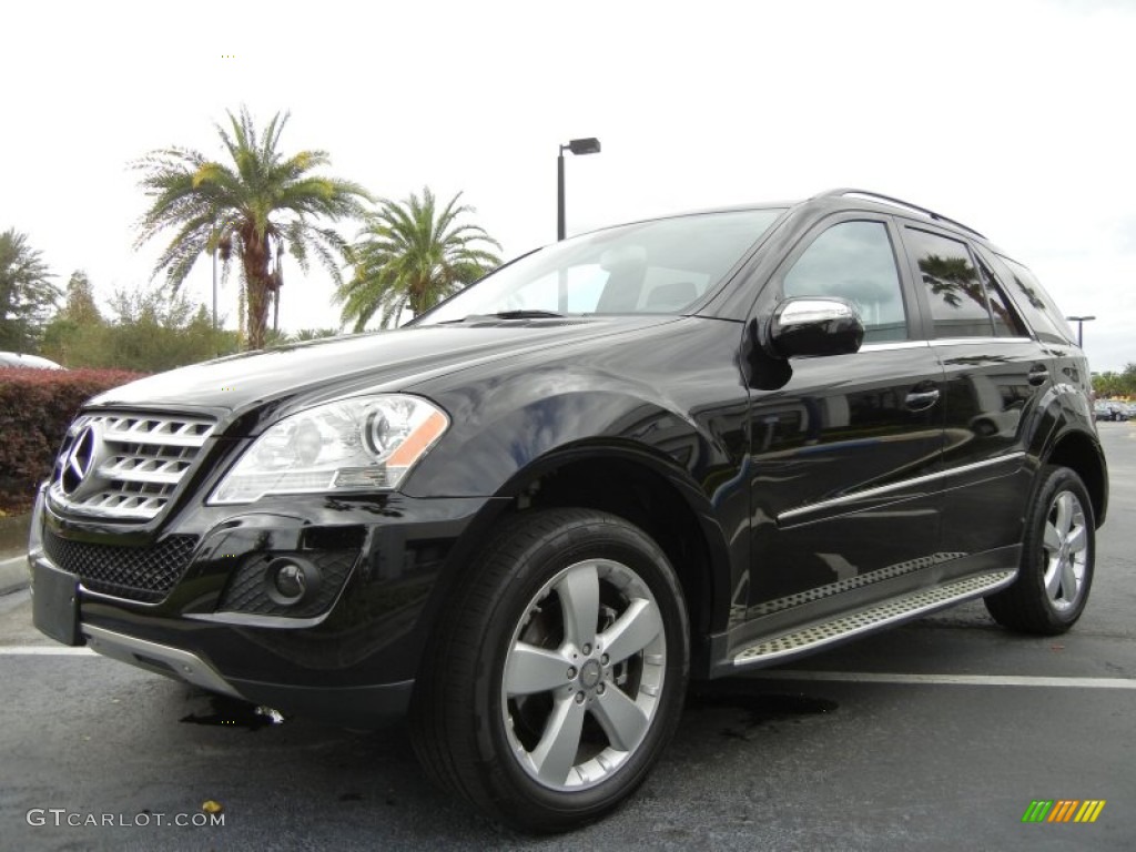 Black 2010 Mercedes-Benz ML 350 4Matic Exterior Photo #72214627
