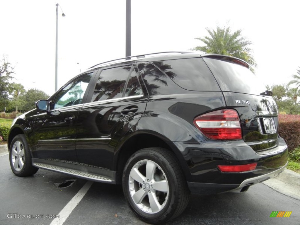 Black 2010 Mercedes-Benz ML 350 4Matic Exterior Photo #72214670