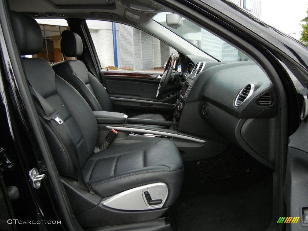 Black Interior 2010 Mercedes-Benz ML 350 4Matic Photo #72214961