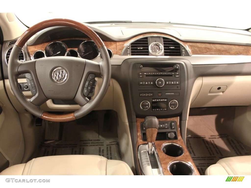 2011 Enclave CXL AWD - Carbon Black Metallic / Cashmere/Cocoa photo #23