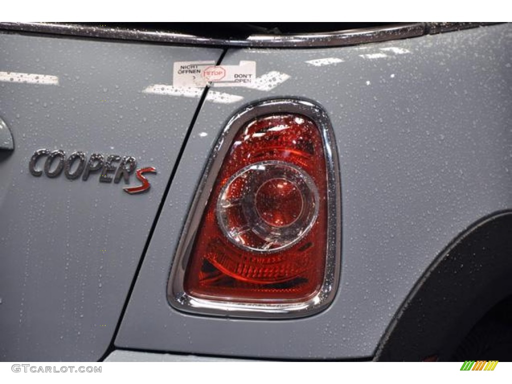 2013 Cooper S Convertible - Ice Blue / Carbon Black photo #12