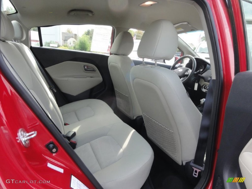 2012 Kia Rio LX Rear Seat Photo #72217178