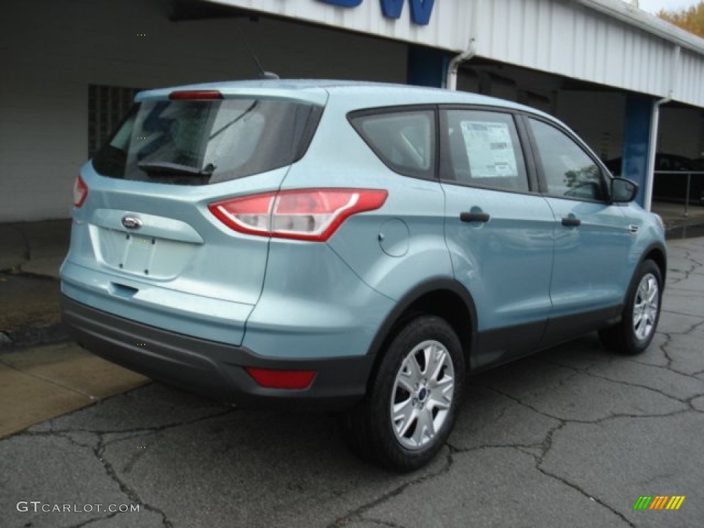 2013 Escape S - Frosted Glass Metallic / Charcoal Black photo #8