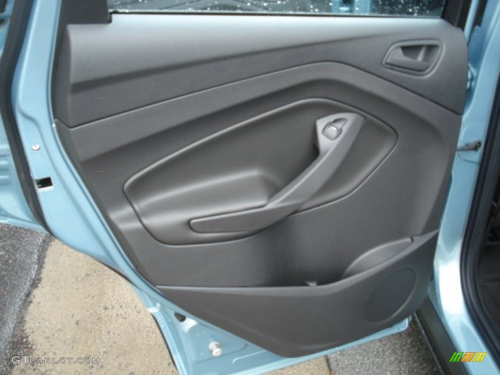 2013 Escape S - Frosted Glass Metallic / Charcoal Black photo #14