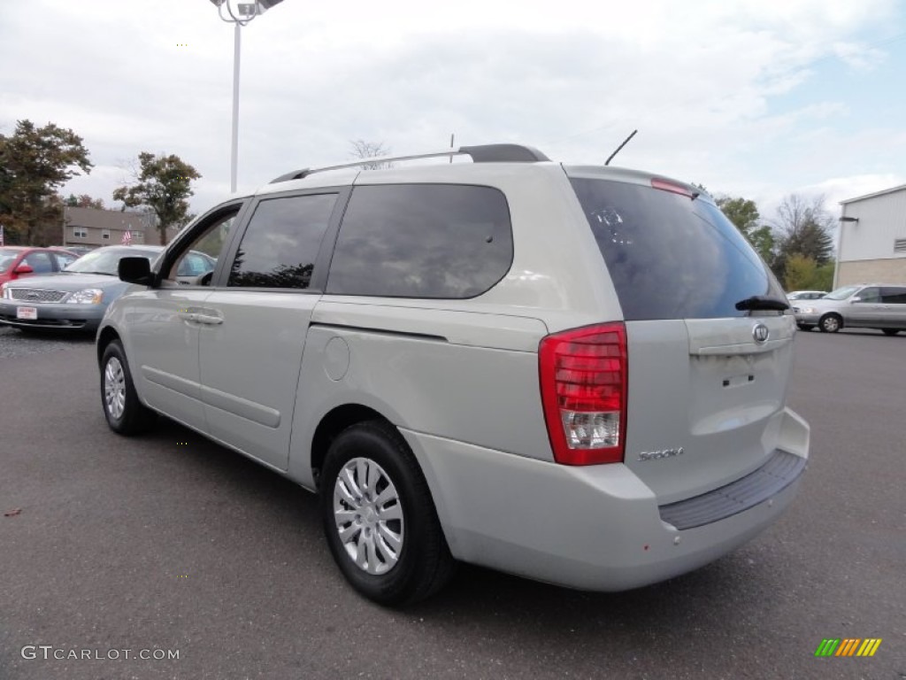 Silverstone Beige 2012 Kia Sedona LX Exterior Photo #72217574