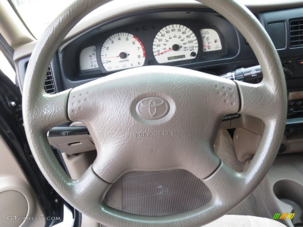 2002 Toyota Tacoma V6 PreRunner TRD Double Cab Steering Wheel Photos