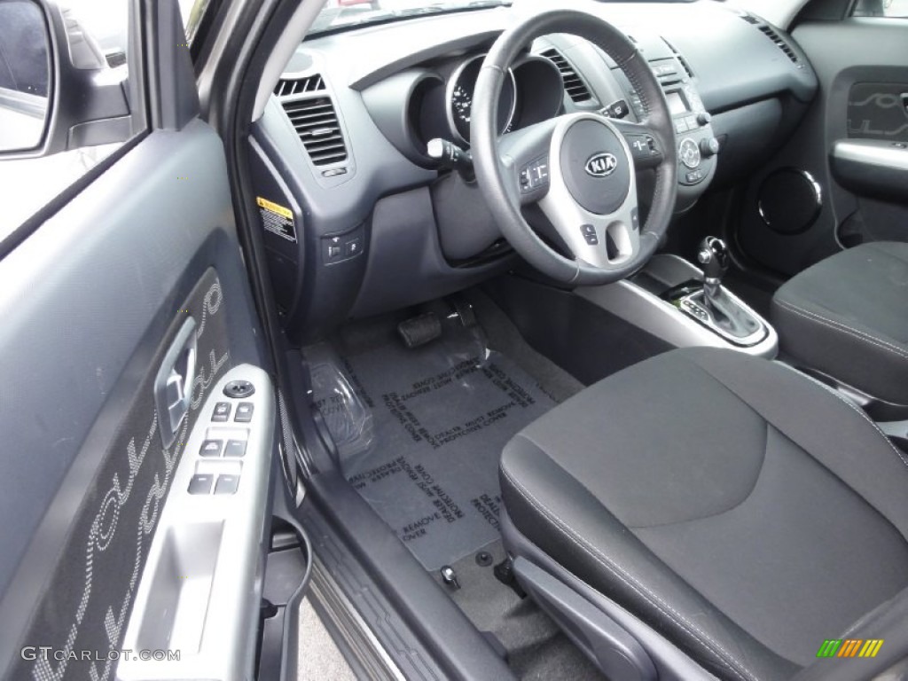 Black Soul Logo Cloth Interior 2012 Kia Soul + Photo #72218242