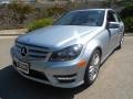 2013 Palladium Silver Metallic Mercedes-Benz C 250 Coupe  photo #10