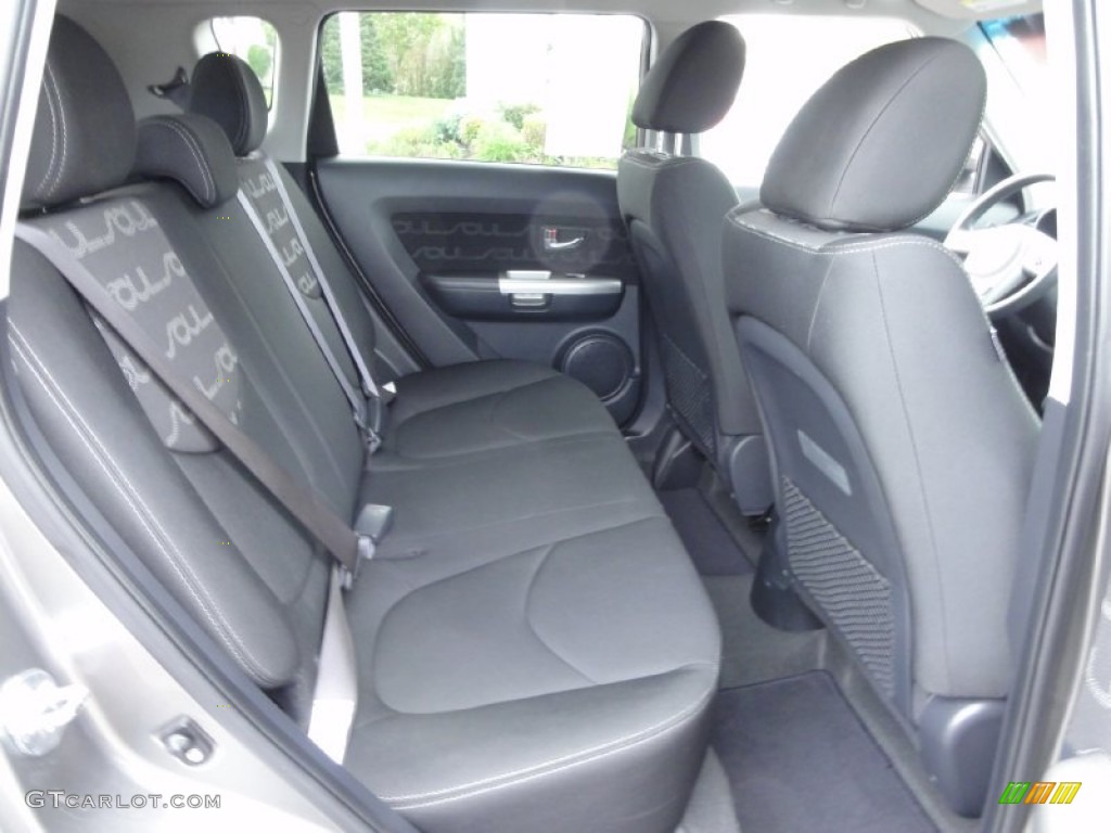 Black Soul Logo Cloth Interior 2012 Kia Soul + Photo #72218348