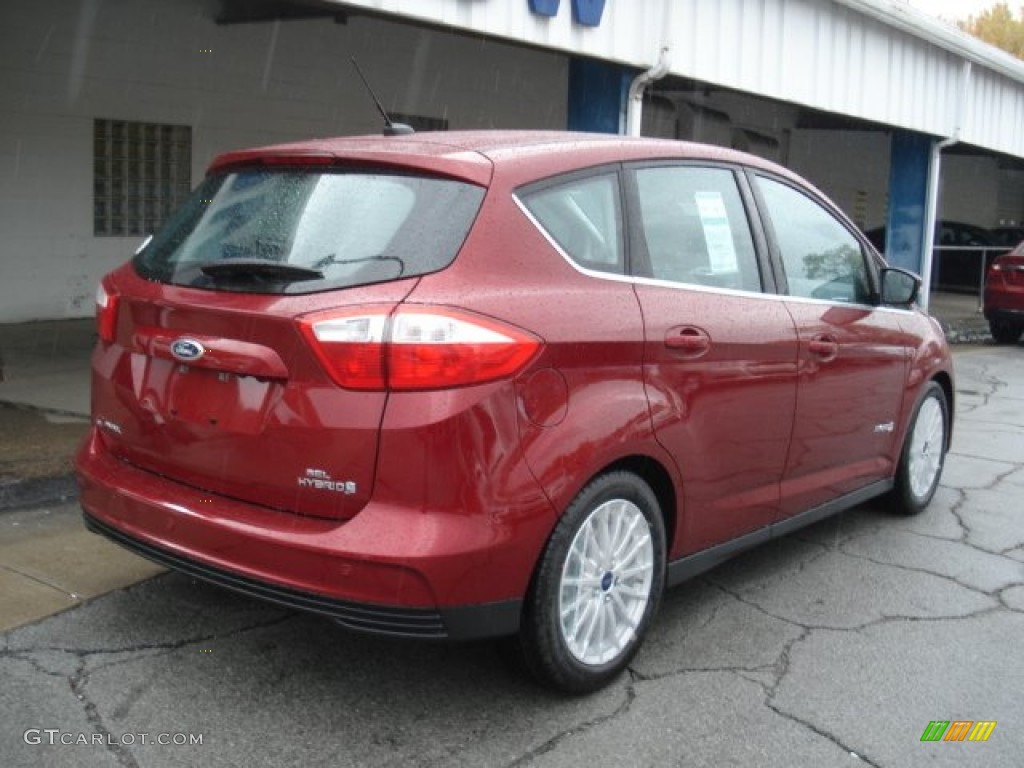 Ruby Red 2013 Ford C-Max Hybrid SEL Exterior Photo #72219309