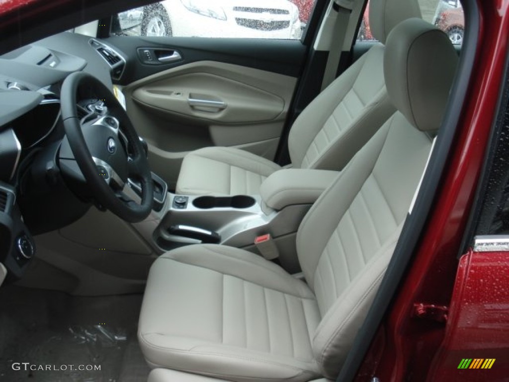 Medium Light Stone Interior 2013 Ford C-Max Hybrid SEL Photo #72219363