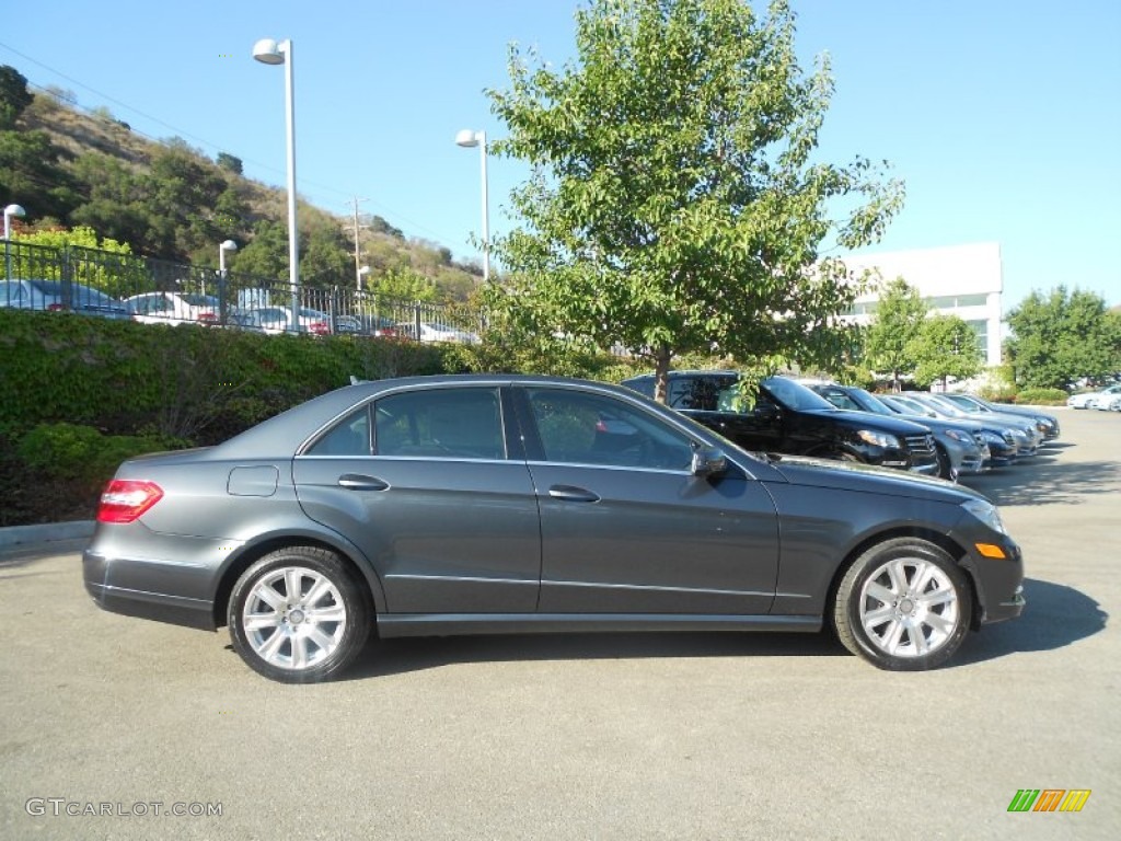 Steel Grey Metallic 2013 Mercedes-Benz E 350 Sedan Exterior Photo #72219532
