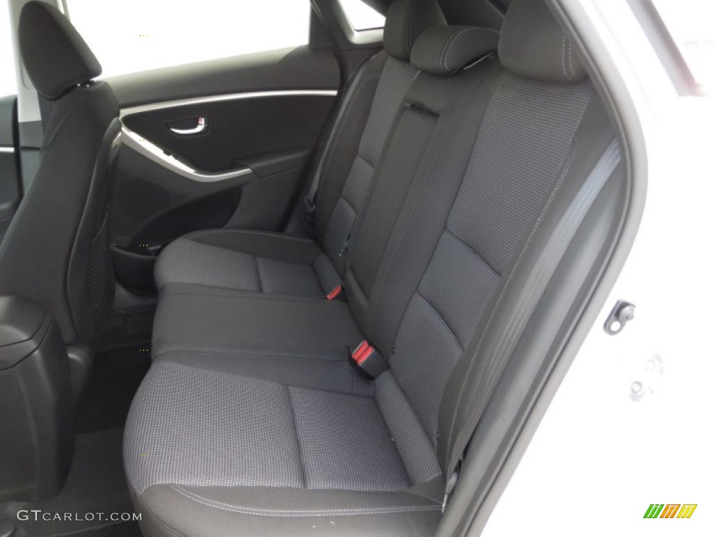 Black Interior 2013 Hyundai Elantra GT Photo #72219788