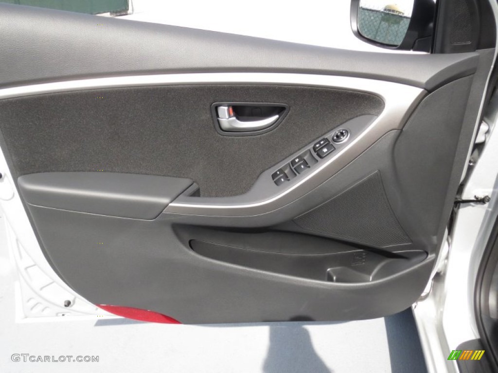 2013 Hyundai Elantra GT Black Door Panel Photo #72219809