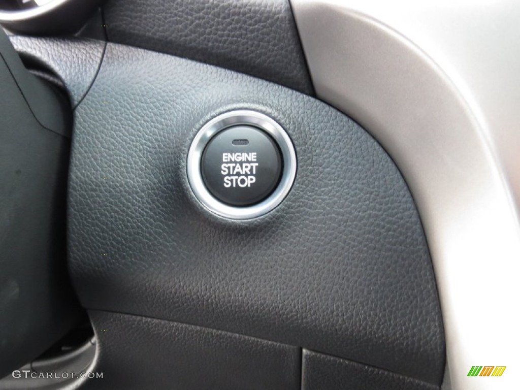 2013 Elantra GT - Shimmering Air Silver / Black photo #28