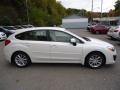 Satin White Pearl 2013 Subaru Impreza 2.0i Premium 5 Door Exterior