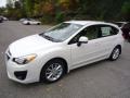 2013 Satin White Pearl Subaru Impreza 2.0i Premium 5 Door  photo #9