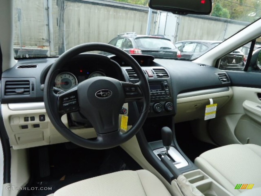 Ivory Interior 2013 Subaru Impreza 2.0i Premium 5 Door Photo #72221636