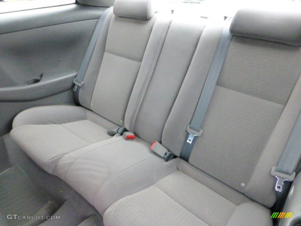 2007 Toyota Solara SE Coupe Rear Seat Photos