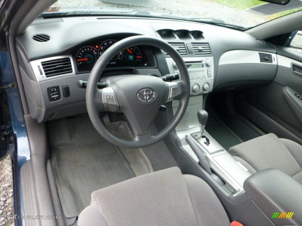 Dark Stone Interior 2007 Toyota Solara SE Coupe Photo #72223011
