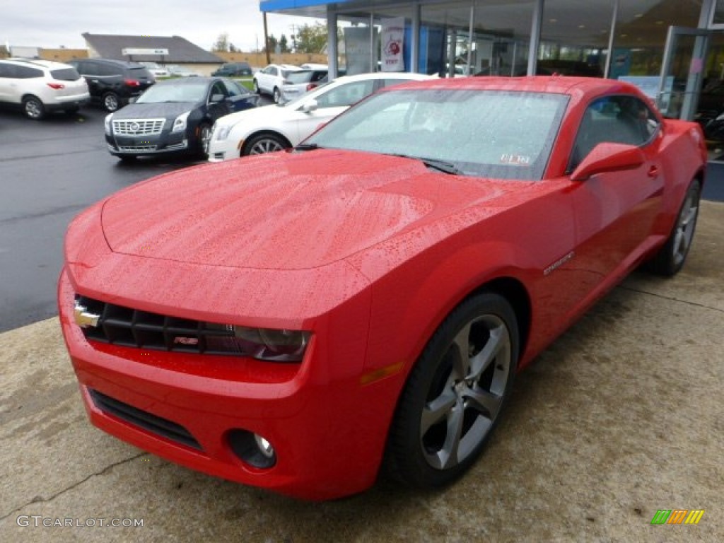 Victory Red 2013 Chevrolet Camaro LT/RS Coupe Exterior Photo #72223799