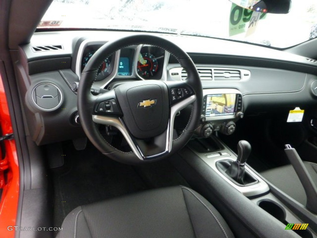 2013 Chevrolet Camaro LT/RS Coupe Black Dashboard Photo #72223969